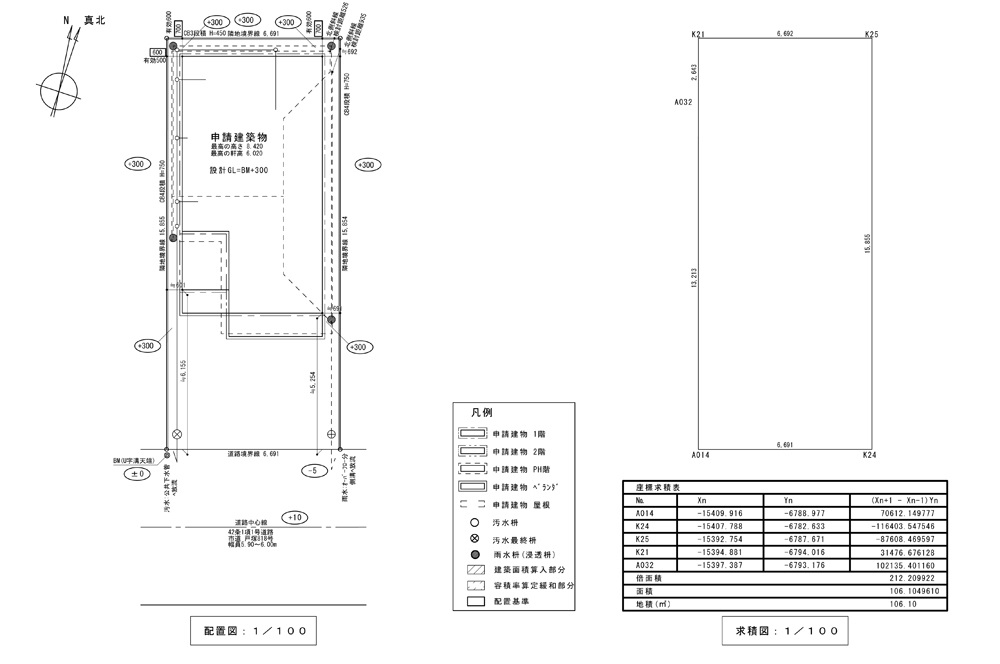 建物　配置図